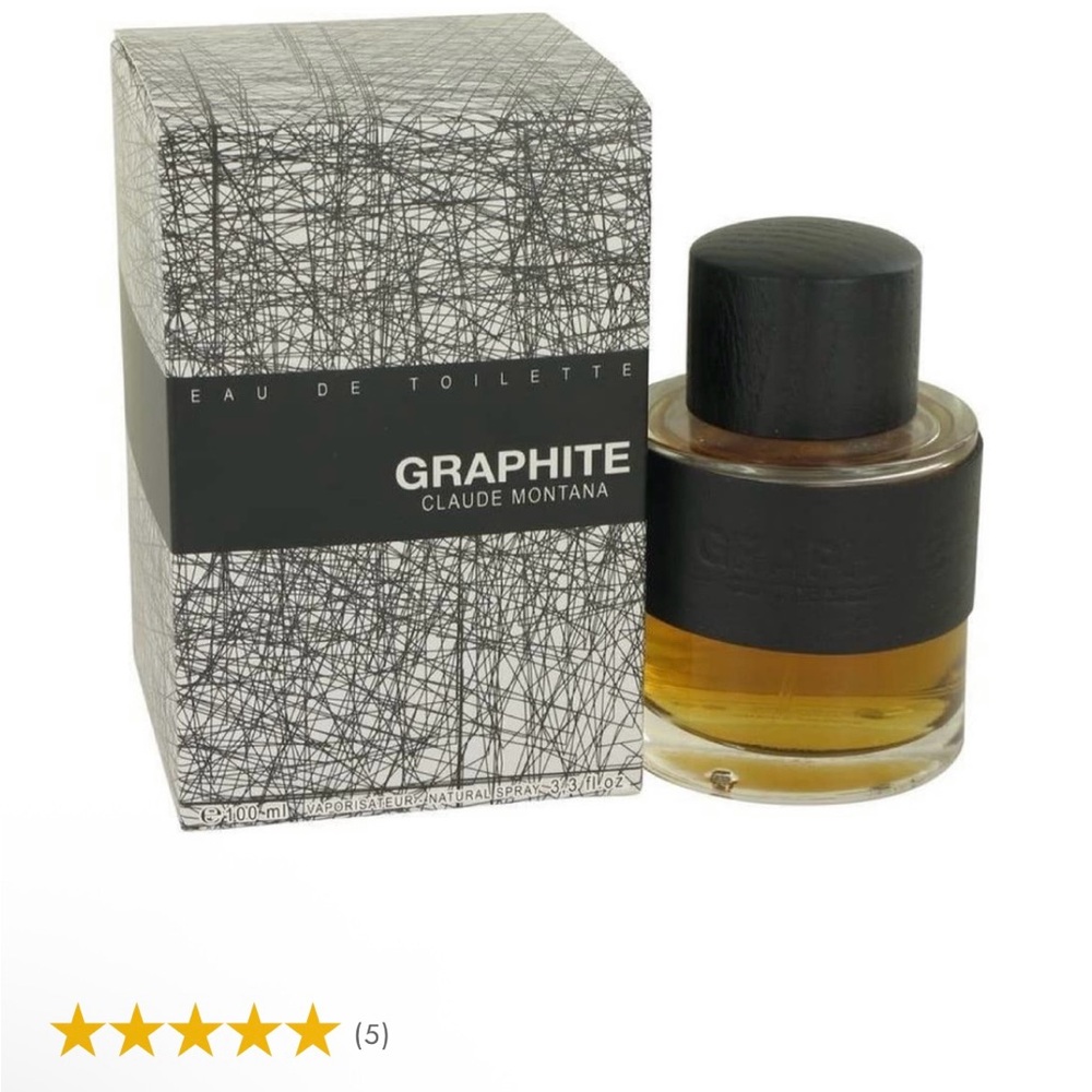 CLAUDE MONTANA Graphite Eau de Toilette NIB